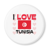I Love Tunisia magnets
