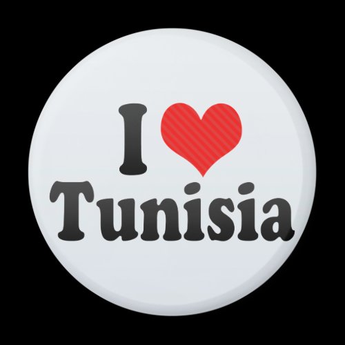 I Love Tunisia Magnets