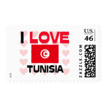 I Love Tunisia postage
