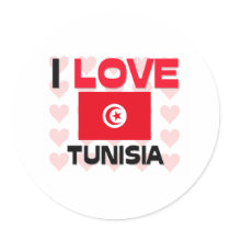 I Love Tunisia stickers