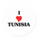 I Love Tunisia stickers