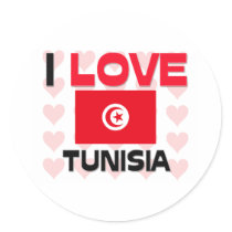 I Love Tunisia stickers