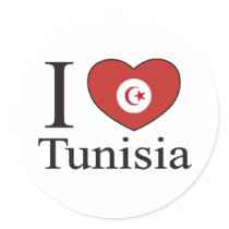 I Love Tunisia stickers