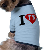 i_love_Tunus.png Dog T Shirt