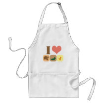 I Love Turducken! Aprons