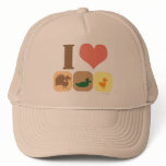 I Love Turducken! Trucker Hats