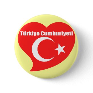 I love Turkey button