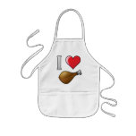 I Love Turkey Leg! - Thanksgiving Turkey Leg Aprons