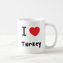 I love Turkey mug