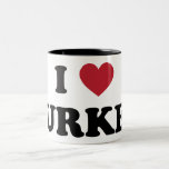 I Love Turkey Mug