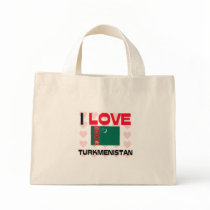 I Love Turkmenistan bags