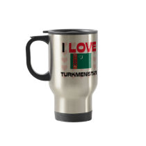 I Love Turkmenistan mugs
