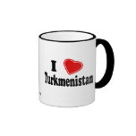 I Love Turkmenistan Mugs