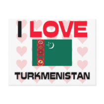I Love Turkmenistan postcards