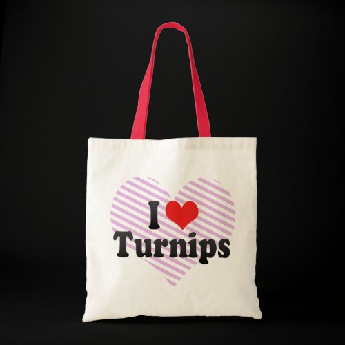 I Love Turnips Bags
