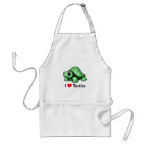 I love Turtles aprons