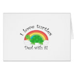I love turtles deal withit cards