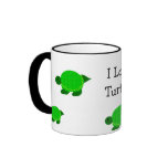 I Love Turtles Mug