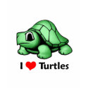 I love Turtles t-shirts by TheRealShuba I love Turtles t-shirts