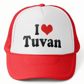 I Love Tuvan hat