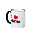 I Love Twin Cities mugs by Rep_Yo_City I Love Twin Cities mugs