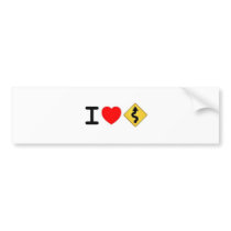 I Love Twisties !!! bumper stickers