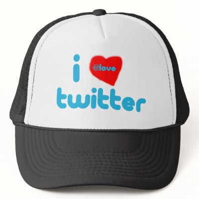I love Twitter THE HAT Zazzle_hat I love Twitter THE HAT Zazzle_hat