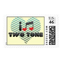 I Love Two Tone Stamps