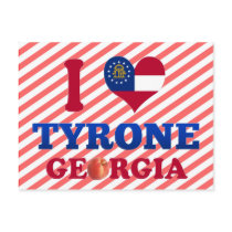 I Love Tyrone, Georgia Post Card