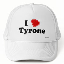I Love Tyrone hats by Name_Gear I Love Tyrone hats