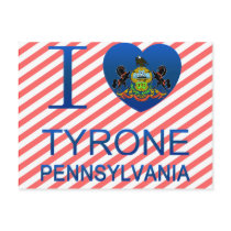 I Love Tyrone, PA Postcards