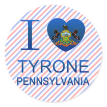 I Love Tyrone, PA Stickers