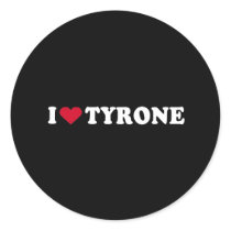 I LOVE TYRONE STICKERS