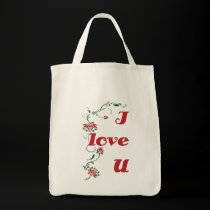 i love u bags
