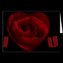 I LOVE U cards