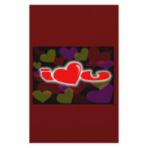I LOVE U DESIGN stationery by THELOVESHACK I LOVE U DESIGN stationery