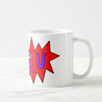 I Love U Mug by clownfacearts I Love U Mug