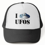 I Love UFOs Hat