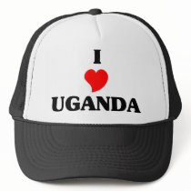 I Love Uganda hats by repofcountries I Love Uganda hats