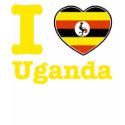 I love Uganda t-shirts by afrocaribbean I love Uganda t-shirts