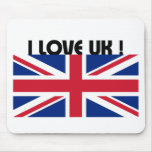 I LOVE UK-DESGN 2 FROM 933958STORE MOUSE PAD