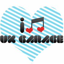 I Love Uk Garage Photo Sculpture