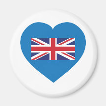I Love UK Magnets