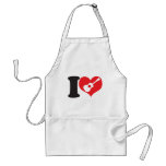 I Love Uke Apron
