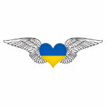 I Love Ukraine -wings Photo Sculpture