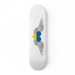 I Love Ukraine -wings Skate Board
