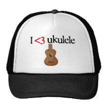 I love ukulele hat