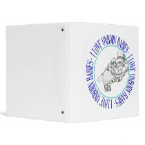 I love unborn babies vinyl binders