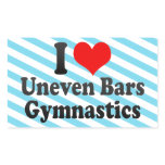 I love Uneven Bars Gymnastics stickers