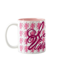 I Love Unicorns - pink mugs